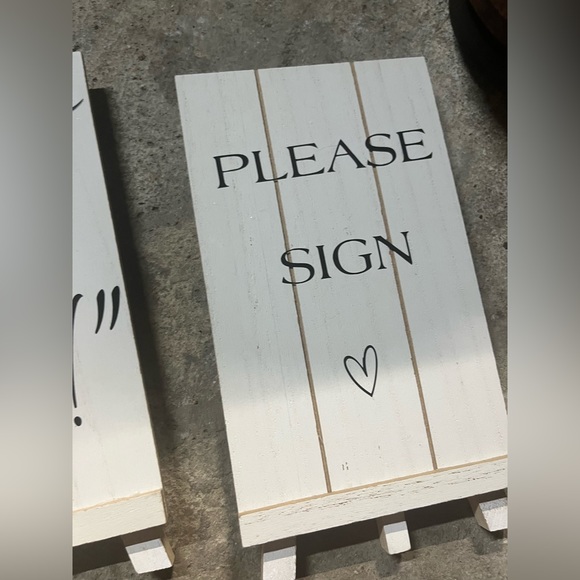 Wedding table signage - Picture 5 of 5